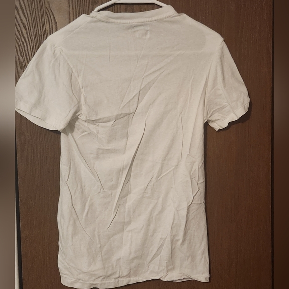 Merona White Short Sleeve Tee - Picture 2 of 2